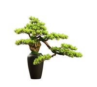 Árbol bonsái Falso Bonsái Artificial de Suelo for decoración Entrada Hotel o Club Social. Plantas Artificiales en Maceta