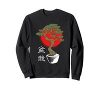 Árbol bonsái japonés Sol Arte Vintage jardinería estética Sudadera
