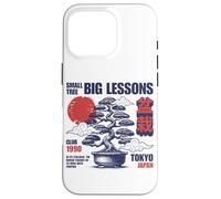 Árbol bonsái japonés Vintage con Sol Rojo Tokio Japón Zen Carcasa para iPhone 16 Pro
