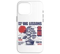 Árbol bonsái japonés Vintage con Sol Rojo Tokio Japón Zen Carcasa para iPhone 16 Pro MAX