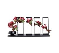 Árbol bonsái pequeño Artificial Árboles Bonzai Flor Artificial de Interior Bonsái Artificial Marco de Metal Obra de Arte para el hogar Adornos de Interior Árbol bonsái Sala de Estar Planta Falsa