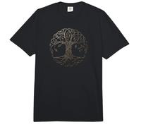 Árbol Celta de la Vida Hierro Forjado Envejecido Imagen Comfort Colors Adult Heavyweight T-Shirt