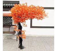 Árbol de Arce de azúcar Artificial, árbol de Arce de simulación, árbol de Arce Rojo Fuera de decoración de otoño, árbol de Arce japonés Rojo Enano, árbol de Arce japonés Falso, árbol Artificial