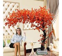 Árbol de Arce de azúcar Artificial, árbol de Arce de simulación, árbol de Arce Rojo Fuera de decoración de otoño, árbol de Arce japonés Enano Rojo, árbol de Arce japonés Falso, árbol Artificial