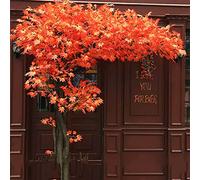 Árbol de Arce Rojo Artificial, árbol de Arce de simulación, árbol de Arce japonés Rojo Enano, árbol Artificial, árbol de Arce japonés Falso, árbol de Arce de azúcar Fuera de decoración de otoño