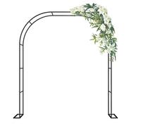 Árbol de arco de jardín, enrejado de metal para interiores y exteriores para plantas trepadoras, estructura de acero para decoración de patio y jardín
