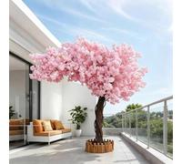 ÁRbol De Cerezo Artificial Realista Hecho A Mano Interior Y Exterior