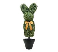Árbol De Conejo De Pascua - Bonsái Artificial Realista con Decoración Primaveral,Plantas Artificiales de Árbol de Pascua Realistas - para Exterior Jardín Patio Porche Balcón Dormitorio Sala de Estar