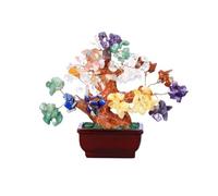 Árbol de cristales, Árbol de cristal con propiedades Bonsái Feng Shui del dinero for la buena suerte y riqueza Decoraciones