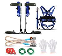 Árbol de escalada Crampones roca con cinturón de seguridad de cinco puntos de nivelación Herramientas, Árbol de escalada Set, Protección contra caídas Escalada Hardware Accesorios