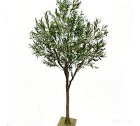 Árbol de Ficus Falso Verde, árboles Artificiales Grandes, decoración Interior y Exterior, for decoración Interior de Esquina de Oficina en casa(3M)
