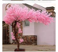 Árbol de Flores Rosa de Cerezo Artificial u2013 Hogar Falsa de Flores de Sakura, Boda, decoración de Fiestas u2013 Indoor & al Aire Libre 250 cm/99 Pulgadas