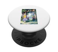 Árbol de Gato de Cheshire de Alice 1915 - Arte de Cine silencioso Vintage PopSockets PopGrip Adhesivo