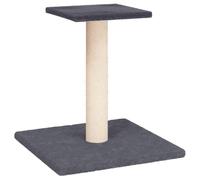 Árbol de gato mueble torre escalada juguete rascador escalada plataforma con plataforma oscura 38 cm gris 02_0022729