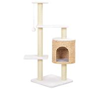 Árbol de gato rascador raspador nicho juguete animales peludos sisal herbarios marinos beige 3702267