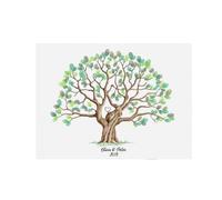 Arbol de huellas para bodas Graduación del libro de visitas la boda árbol huellas dactilares for fiesta cumpleaños aniversario Libro firmas boda