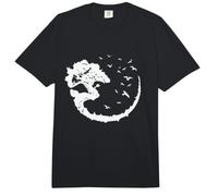 Árbol de jardín de Arte bonsái de Japón Comfort Colors Adult Heavyweight T-Shirt