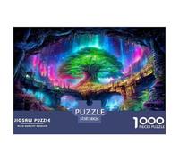 Árbol de la Vida 1000 Piezas De Rompecabezas para Adultos, Puzzle Estructura Interstellare Vibrante Adultos, Juego De Rompecabezas De Habilidad Difícil De Completar 38x26cm/1000pcs