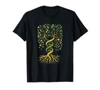 Árbol de la vida ADN Yggdrasil Ancestry Roots Código genético Camiseta