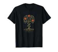 Árbol de la vida ADN Yggdrasil Ancestry Roots Código genético Camiseta