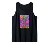 Árbol de la vida ADN Yggdrasil Ancestry Roots Código genético Camiseta sin Mangas