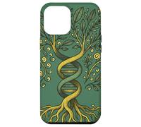 Árbol de la vida ADN Yggdrasil Ancestry Roots Código genético Carcasa para iPhone 12 Pro Max