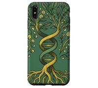 Árbol de la vida ADN Yggdrasil Ancestry Roots Código genético Carcasa para iPhone XS Max