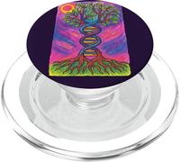 Árbol de la vida ADN Yggdrasil Ancestry Roots Código genético PopSockets PopGrip para MagSafe