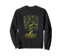 Árbol de la vida ADN Yggdrasil Ancestry Roots Código genético Sudadera