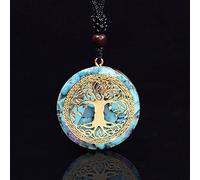Árbol de la vida Collar de orgonita Colgante de cristal de energía Chakra Yoga Meditación Colgante de orgón-CHINA