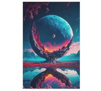 Árbol de la Vida Cósmica Puzzles de Madera 1000 Piezas para Adultos, Materiales Reciclables De Calidad Superior Puzzle, Juego en Familia, 78×53cm