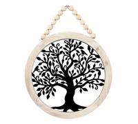 Árbol de la vida de hierro forjado: las paredes de la madera hecha de vida están hechas de hierro. Esta es una cubierta resbaladiza sin nitidez. También es resistente al desgaste, duradero y desglose-