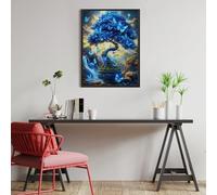 Árbol de la Vida de los Pitufos Puzzle 500 Piezas Obra De Arte 3D Realista Animales y Plantas Rompecabezas para Hombres Y Mujeres Desafío Intelectual Estera Portátil DIY Moderno 500 PCS