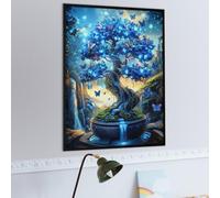 Árbol de la Vida de los Pitufos Puzzles 1000 Piezas Alivio Estrés Familiar Animales y Plantas Rompecabezas 3D para Toda La Familia Juguete Educativo Desafío Intelectual 1000 PCS