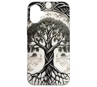 Árbol de la Vida del Nudo Celta sobre los mitos nórdico Yggdrasil Viking Carcasa para iPhone 16 Plus