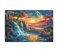 Árbol de la Vida Puzzle 1000 Piezas Desafío Intelectual 3D Realista Flores, Plantas, árboles Rompecabezas para Hombres Y Mujeres Obra De Arte Colorido Decoración Hogar 1000 PCS