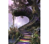 Árbol de la Vida Puzzle de 1500 Piezas para Adultos, Puzzle Paisaje Rompecabezas Adultos Pieza de Madera Juegos, Obra de Arte de Juego de Rompecabezas, Decoración del Hogar Regalos 87x57cm g-948