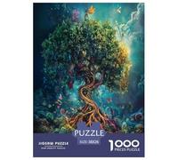 Árbol de la Vida Puzzle Imposible,desafío for Adults Entretenimiento Creativo 1000 Piezas Obra De Arte De Juego De para Adultos Y Niños 38x26cm/1000pcs