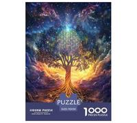 Árbol de la Vida Puzzle Imposible,desafío for Adults Juego EduGatoivo 1000 Piezas Obra De Arte De Juego De para Adultos, Regalos A Partir De 14 Años 70x50cm/1000pcs