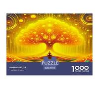 Árbol de la Vida Puzzles Imposible,desafío para Adultos Arte Entretenimiento Creativo 1000 Piezas Obra De artee De Juego De para Adultos, Regalos A Parteir De 14 Años 70x50cm/1000pcs