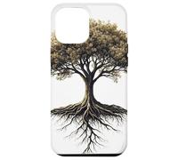 Árbol De La Vida Raíces Naturaleza Espiritual Art Tree of Carcasa para iPhone 12 Pro MAX