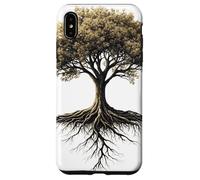 Árbol De La Vida Raíces Naturaleza Espiritual Art Tree of Carcasa para iPhone XS MAX