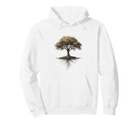 Árbol De La Vida Raíces Naturaleza Espiritual Art Tree of Sudadera con Capucha