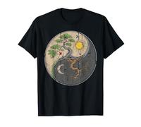 Árbol de la Vida, Yin Yang, bonsái japonés, símbolo Camiseta