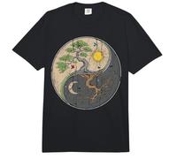 Árbol de la Vida, Yin Yang, bonsái japonés, símbolo Comfort Colors Adult Heavyweight T-Shirt