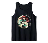 Árbol de la Vida Yin Yang en árbol bonsái Budista para Hombres y Mujeres Camiseta sin Mangas