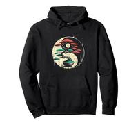 Árbol de la Vida Yin Yang en árbol bonsái Budista para Hombres y Mujeres Sudadera con Capucha