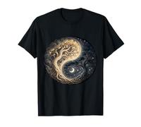 Árbol de la Vida Yin Yang Taoísta Feng Shui Meditación Camiseta