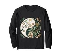 Árbol de la Vida Yin Yang Yoga Taoísta Budista Zen Manga Larga