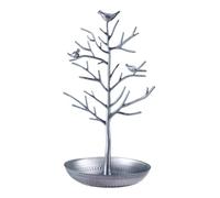 Árbol de las joyas Soporte de exhibición letras amor, soporte decorativo for el hogar, almacenamiento pendientes joyería arte del hierro Retro Ra(Antique silver)
